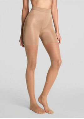 Spanx By Sara Blakely Super Shaping Sheers Womens Sz B Nude Pantyhose Shapeware